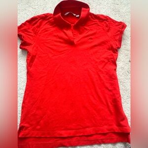 Calvin Klein Women Orange Polo Shirt